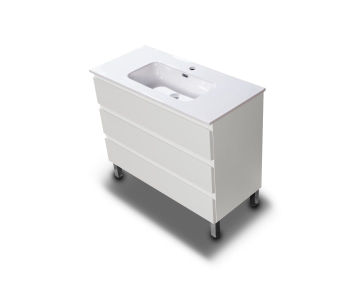 Mueble de baño color madera Bruntec Vilma Detalle 11
