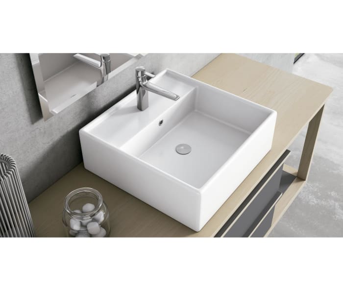 Lavabo sobre encimera fondo reducido 40.5 cm Visobath Concept Principal 0