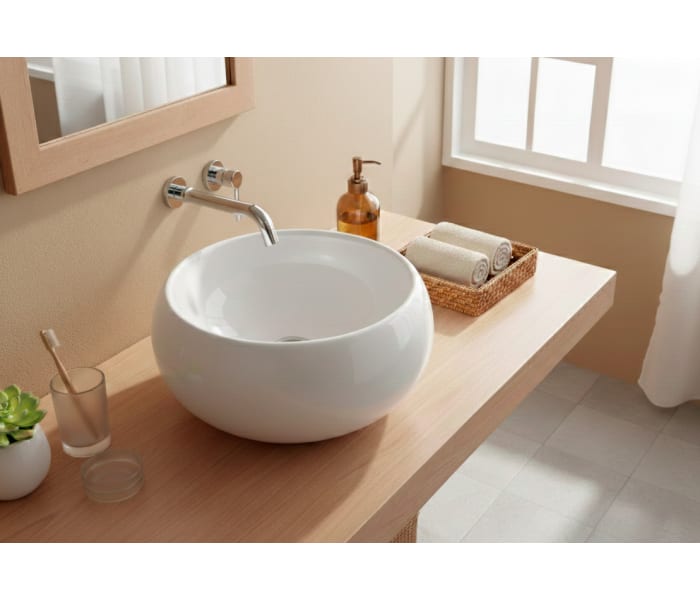 Lavabo sobre encimera Bruntec Low Principal 0