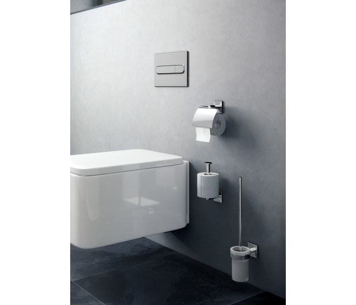 Portarrollos de baño Cosmic Square Duo Ambiente 1