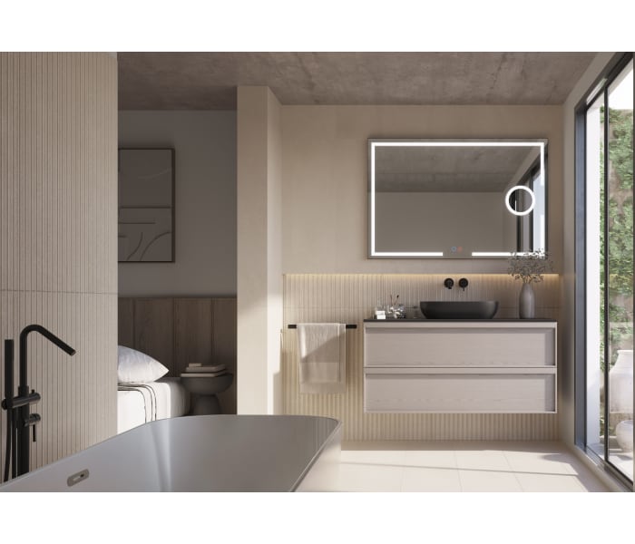 Espejo de baño con luz LED Ledimex Malta Ambiente 8