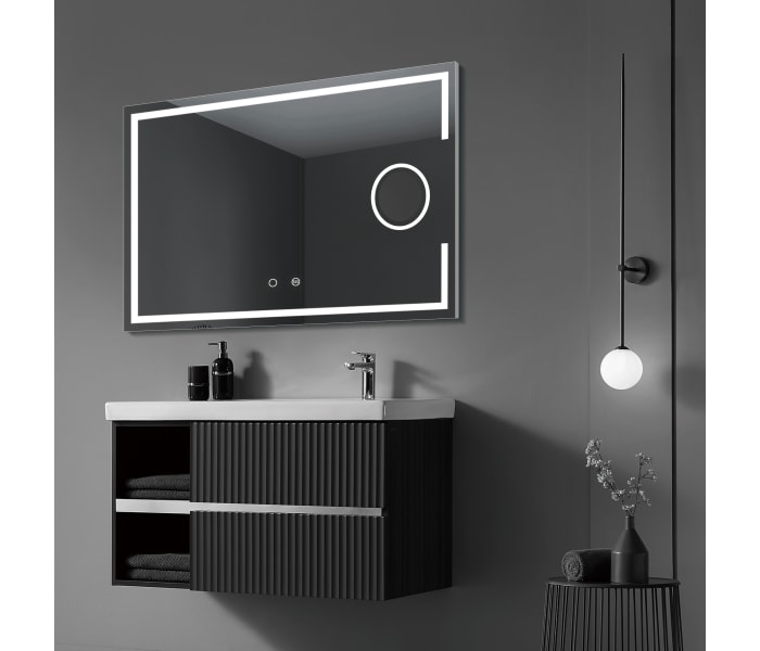 Espejo de baño con luz LED Ledimex Malta Ambiente 3