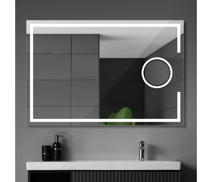 Espejo de baño con luz LED Ledimex Malta Principal 2