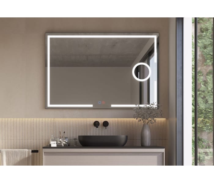 Espejo de baño con luz LED Ledimex Malta Principal 1
