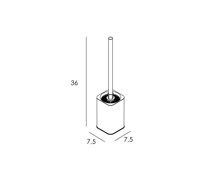 Escobillero de baño Manillons Torrent Yass Croquis 5