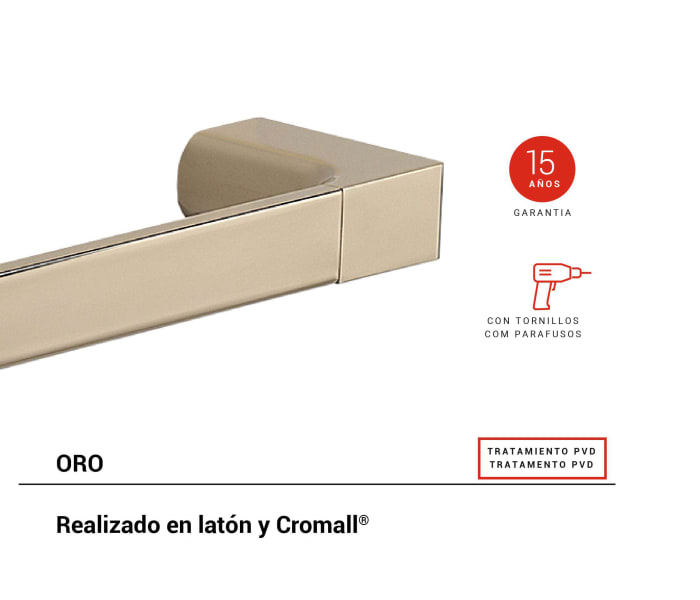 Toallero de baño Gedy Pirenei Detalle 6