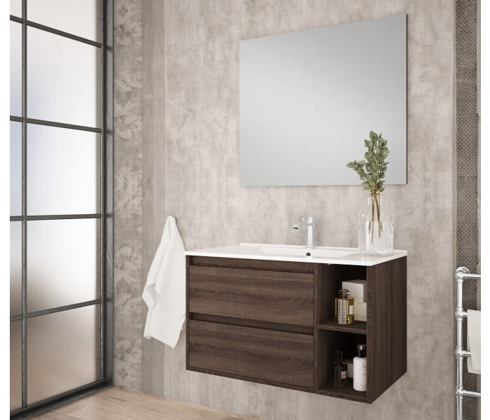 Mueble de baño suspendido Dover 80 cm de ancho Cambrian - Comprar