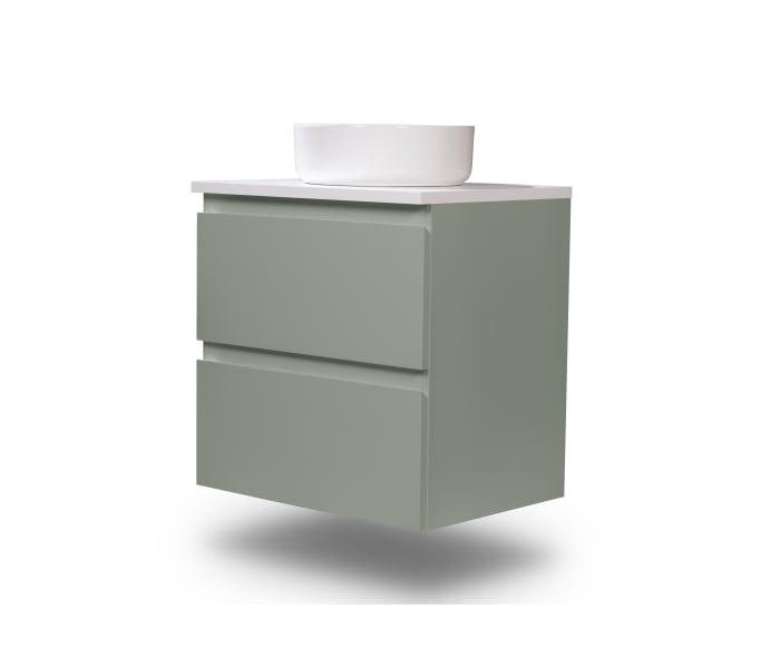 Mueble de baño pequeño Bruntec Nivo 2 cajones suspendido Principal 1