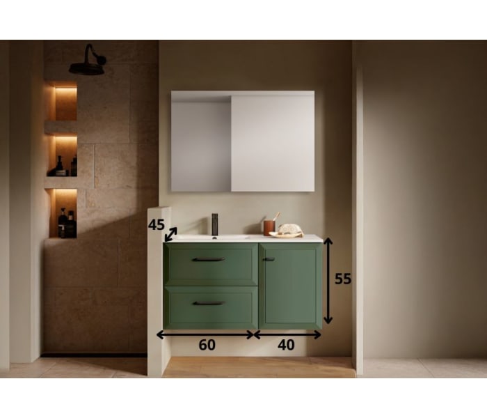 Mueble de baño Viso Delta Croquis 14