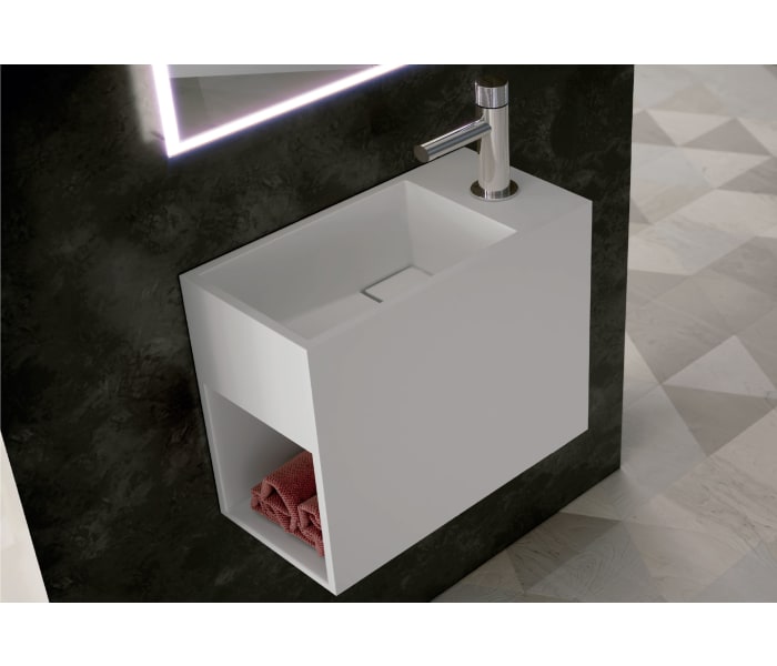 Lavabo de baño suspendido fondo reducido Art and Bath Jazz Principal 0