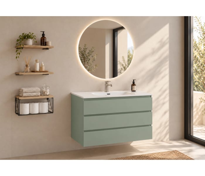 Mueble de baño MDF lacado Bruntec Vilma Principal 1