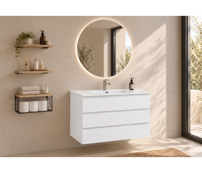 Mueble de baño MDF lacado Bruntec Vilma Principal 8