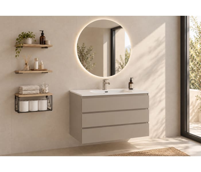 Mueble de baño MDF lacado Bruntec Vilma Principal 5