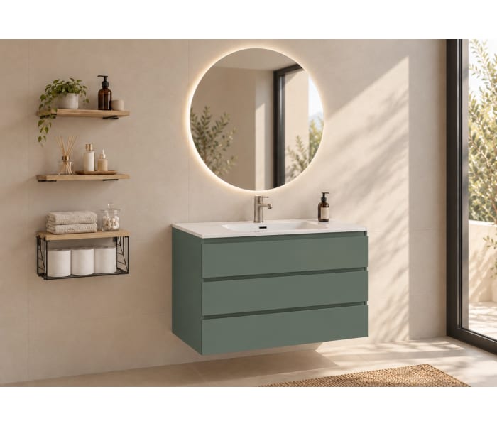 Mueble de baño MDF lacado Bruntec Vilma Principal 2