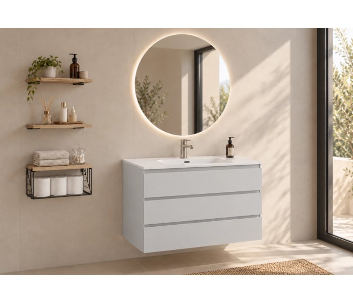 Mueble de baño MDF lacado Bruntec Vilma Principal 3