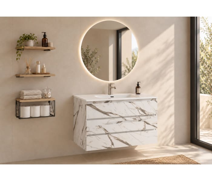 Mueble de baño MDF lacado Bruntec Vilma Principal 12