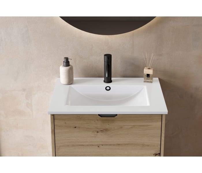 Conjunto mueble de baño fondo reducido 35.5 cm Midi Visobath Principal 12
