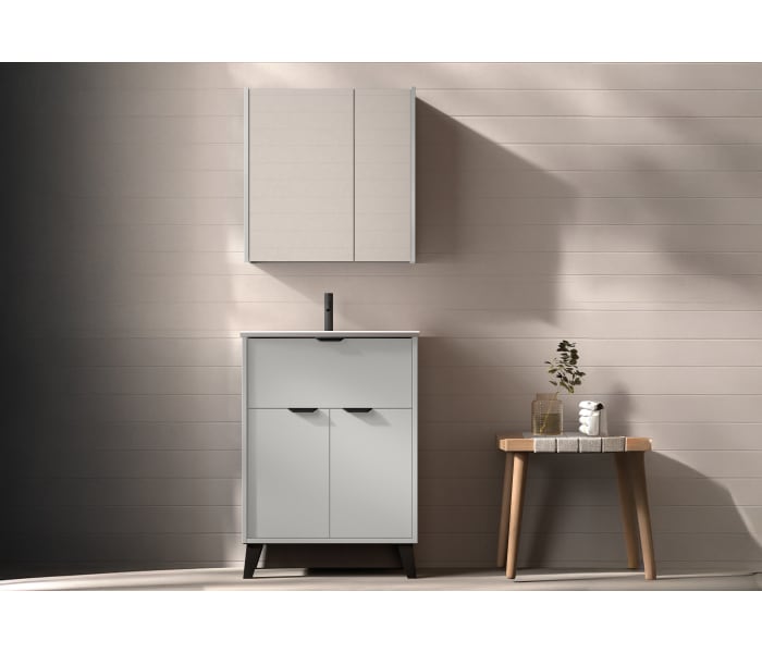 Conjunto mueble de baño fondo reducido 35.5 cm Midi Visobath Principal 2