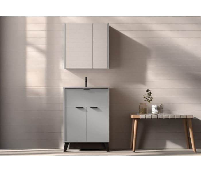 Conjunto mueble de baño fondo reducido 35.5 cm Midi Visobath Principal 5