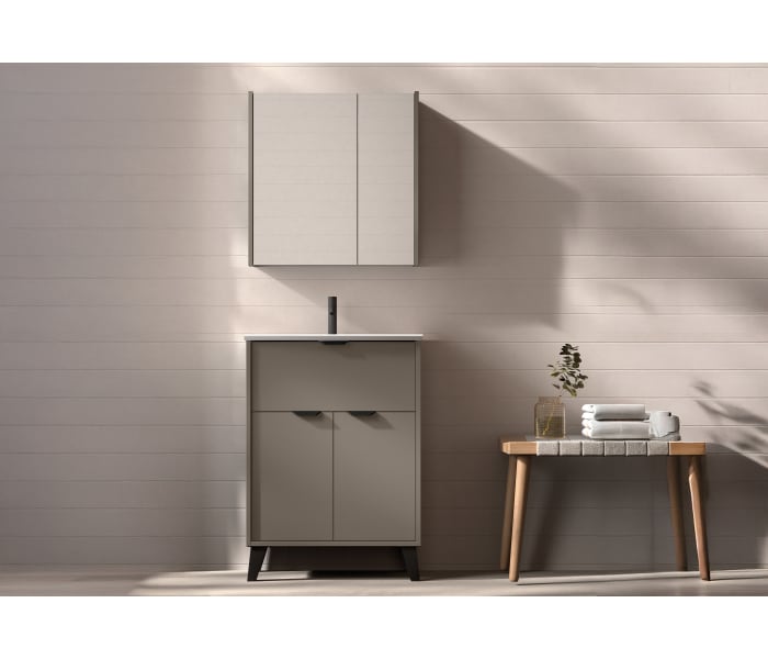 Conjunto mueble de baño fondo reducido 35.5 cm Midi Visobath Principal 8