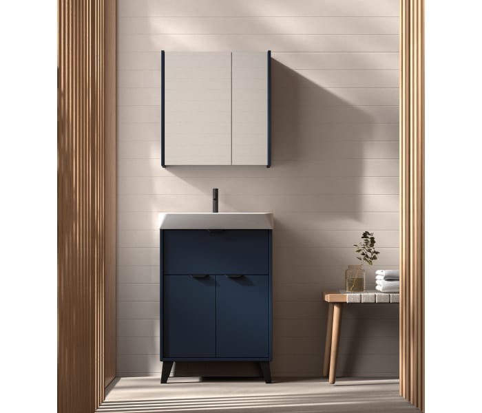 Conjunto mueble de baño fondo reducido 35.5 cm Midi Visobath Principal 0