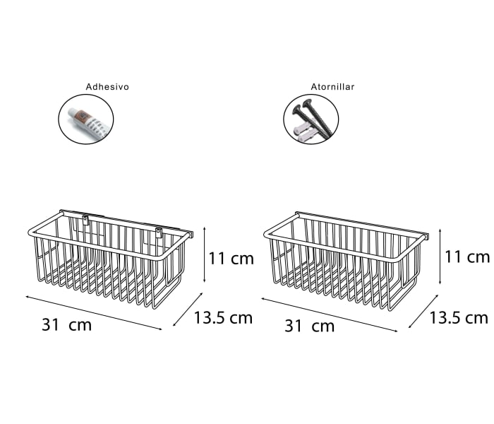Estante para ducha Bruntec 600 Croquis 6