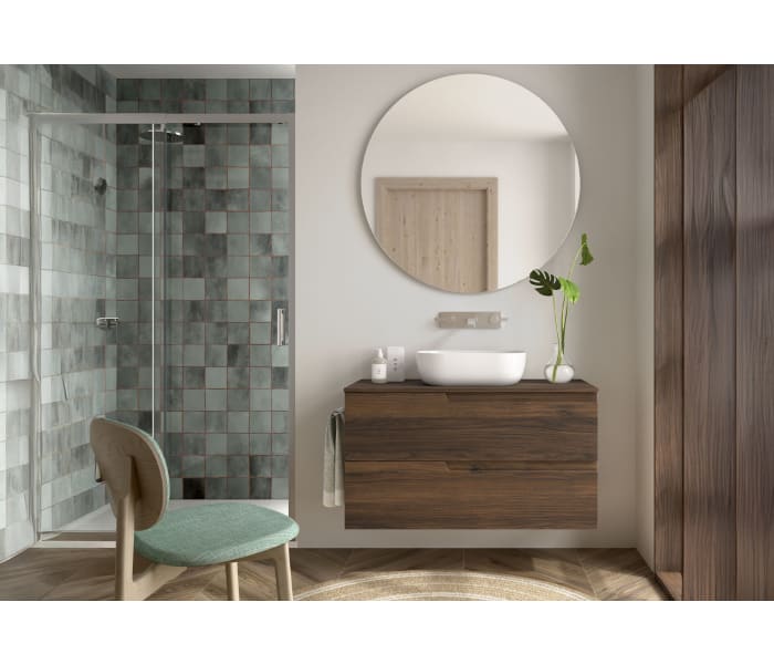 Mueble de baño con encimera del mismo color del mueble Salgar Vima Principal 2