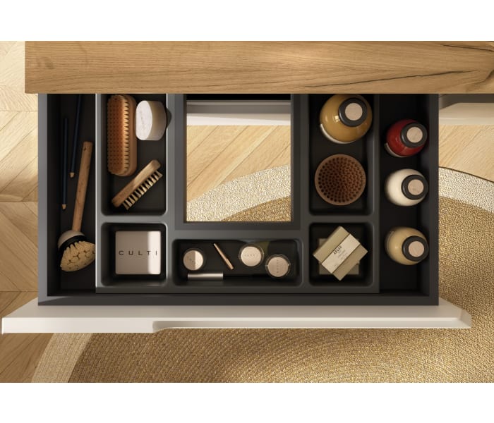 Mueble de baño con encimera del mismo color del mueble Salgar Vima Detalle 5