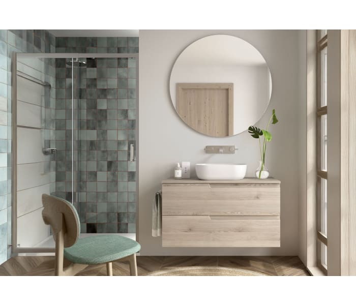 Mueble de baño con encimera del mismo color del mueble Salgar Vima Principal 3