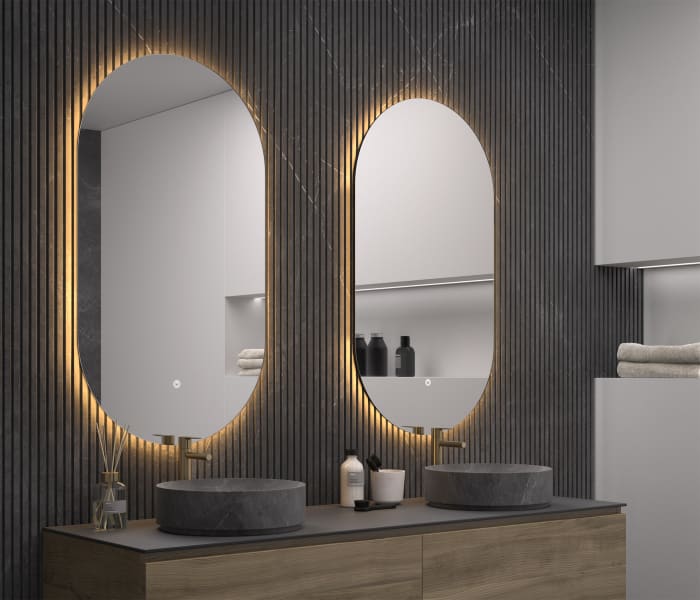 Espejo de baño con luz LED de Eurobath, Borneo Principal 2