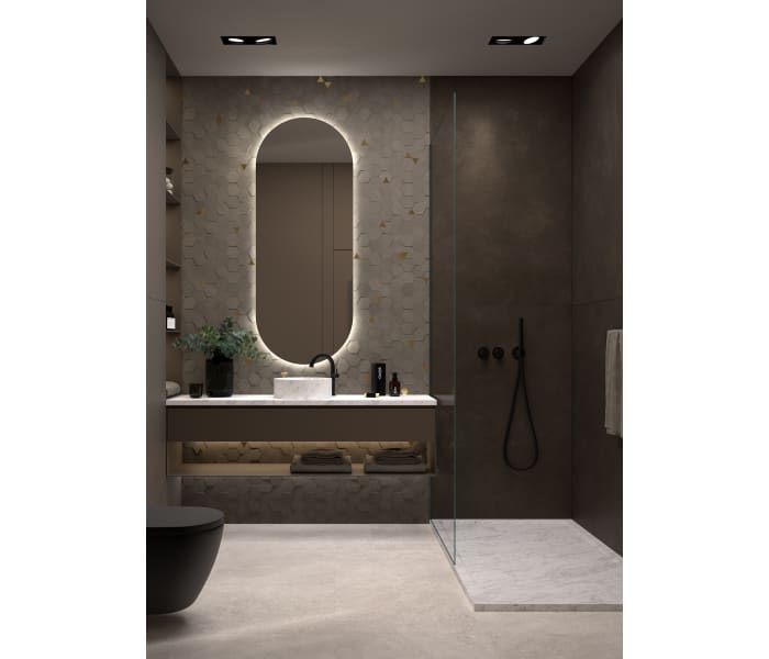 Espejo de baño con luz LED de Eurobath, Borneo Principal 4