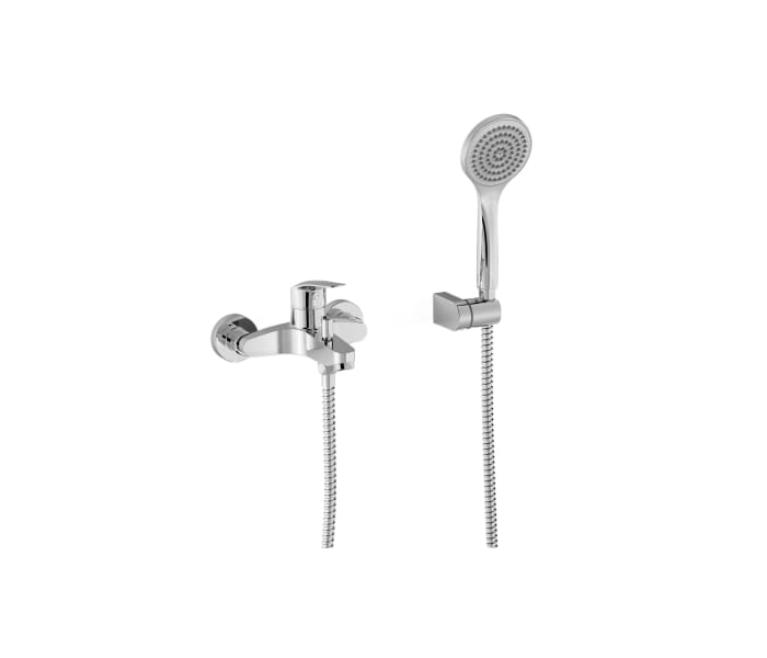 Grifo de ducha y bañera empotrado Tres Base Plus Principal 0