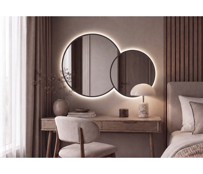 Espejo de baño con luz LED Bruntec Solaris Principal 5
