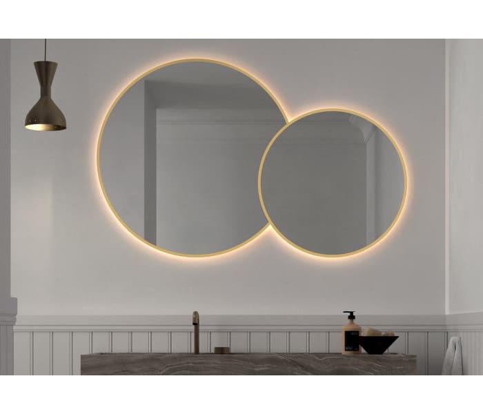 Espejo de baño con luz LED Bruntec Solaris Principal 4