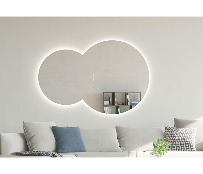 Espejo de baño con luz LED de Bruntec Solaris Principal 0