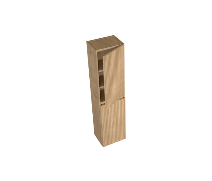 Columna Bruntec Alpes 5 madera maciza ranurada Detalle 2