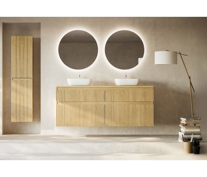 Columna Bruntec Alpes 5 madera maciza palilleria Ambiente 5