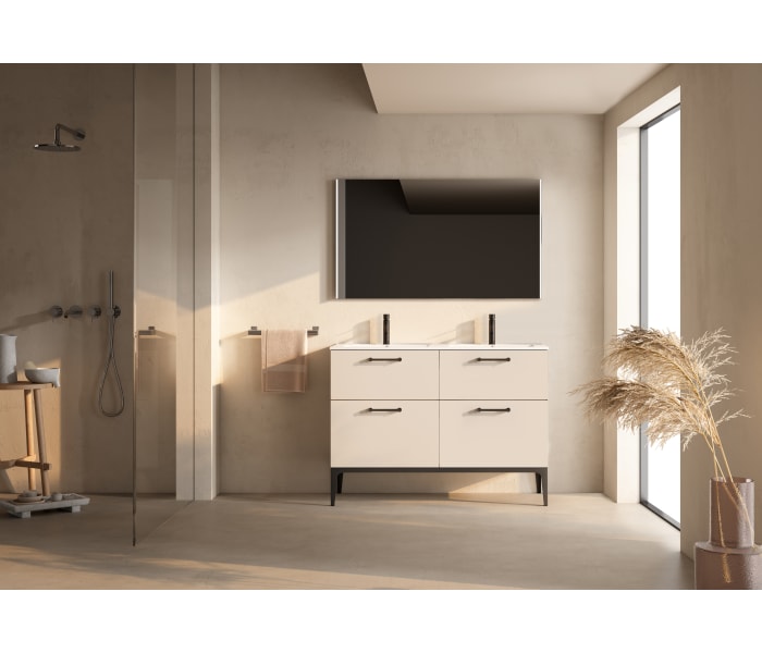 Conjunto de mueble de baño con o sin banquillo con lavabo Flat VisoBath Verso Principal 6