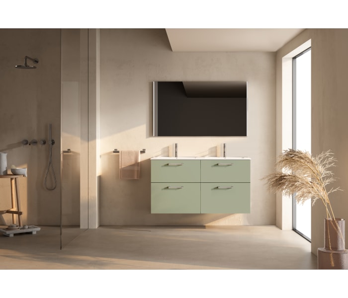 Conjunto de mueble de baño con o sin banquillo con lavabo Flat VisoBath Verso Principal 4