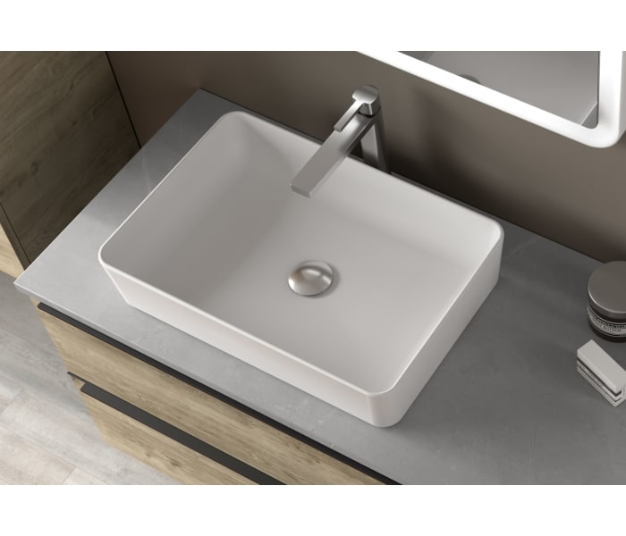 Lavabo sobre encimera Coycama Mykonos Detalle 1