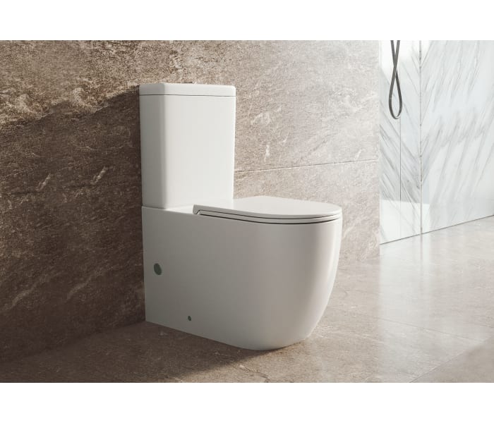 Pack inodoro + bidé Bruntec Roundy Ambiente 8