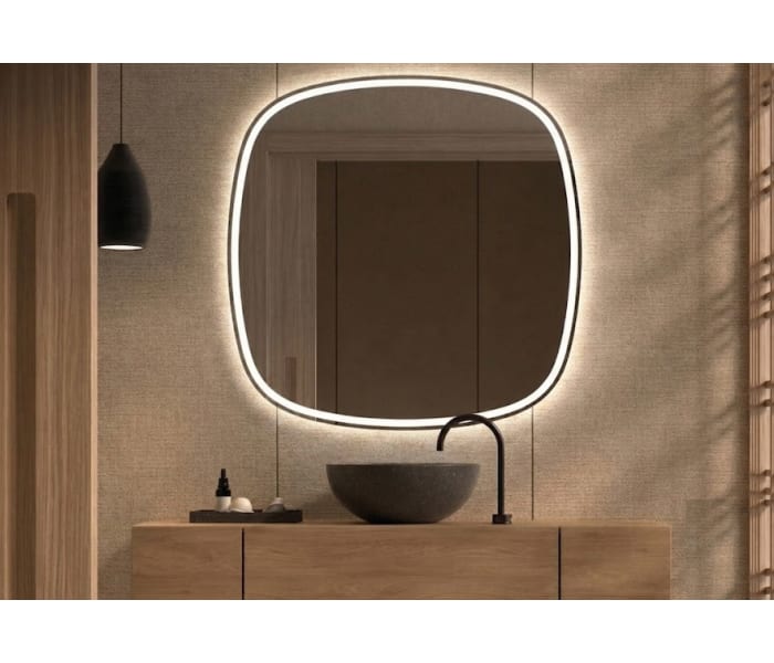 Espejo de baño con luz LED Bruntec Leda Principal 0