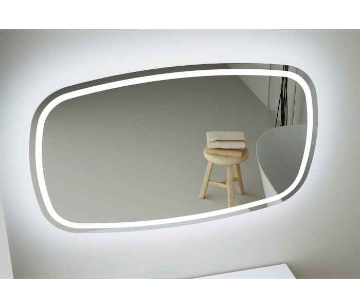 Espejo de baño con luz LED de Bruntec Leda Detalle 1