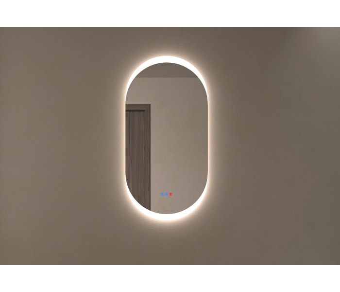 Espejo de baño con luz LED Bruntec Pol Detalle 11