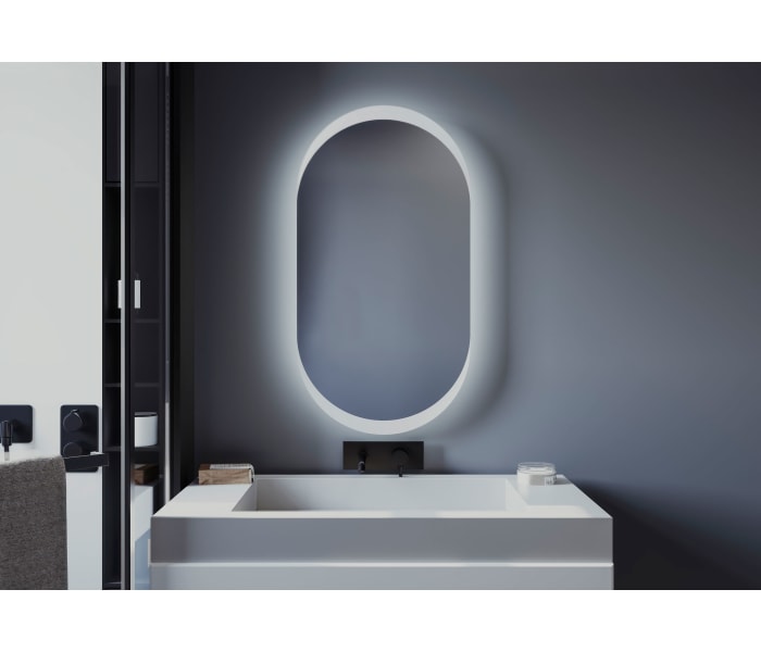 Espejo de baño con luz LED Bruntec Pol Ambiente 5