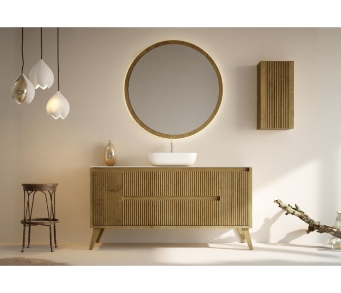 Mueble de baño con encimera de solid surface Bruntec Alpes 13 Principal 0