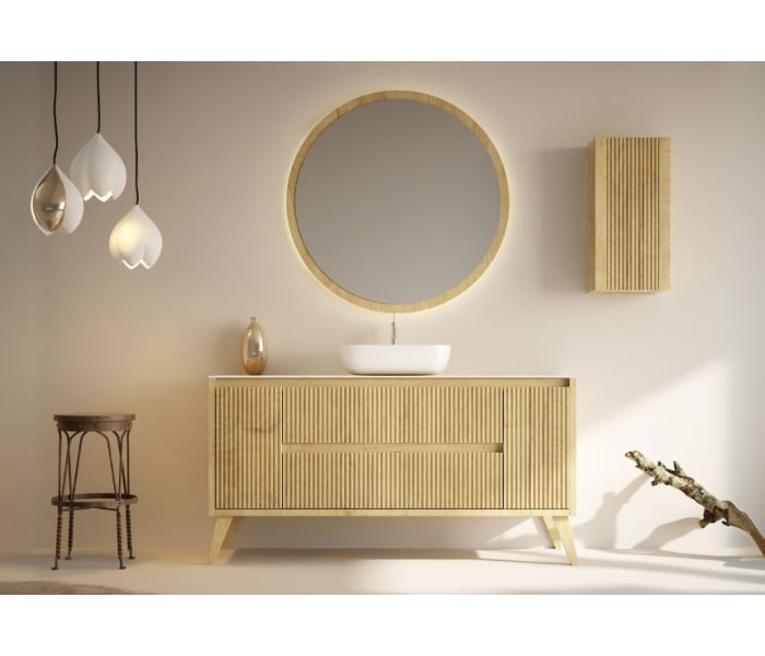Mueble de baño con encimera de solid surface Bruntec Alpes 13 Principal 1