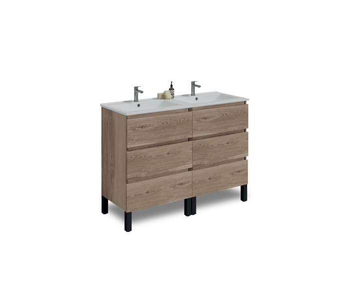 Conjunto mueble de baño Campoaras Kloe 3d 2