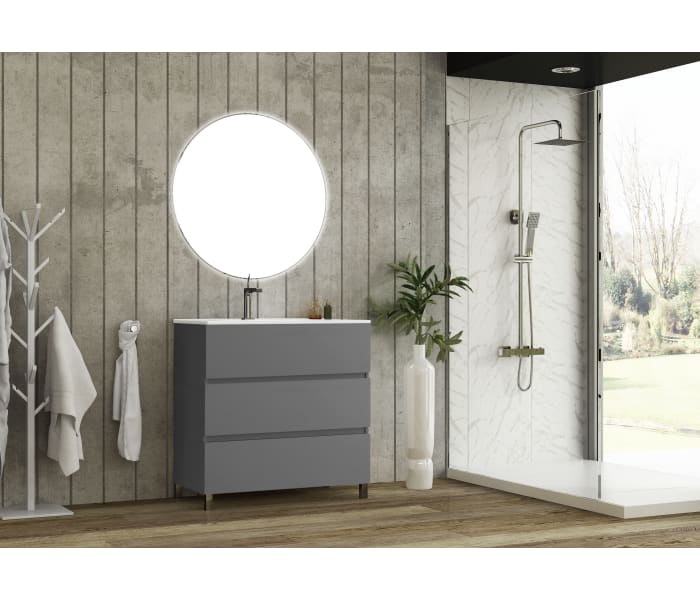 Conjunto mueble de baño Basic Bruntec Principal 2