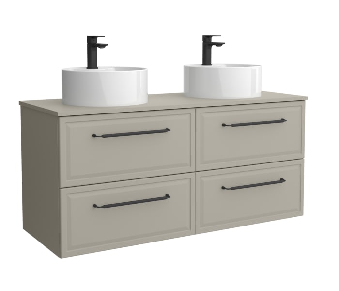 Conjunto mueble de baño Salgar Runa con lavabo sobre encimera Principal 7